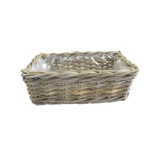 Rattan Jardiniere Flori/Kubu 