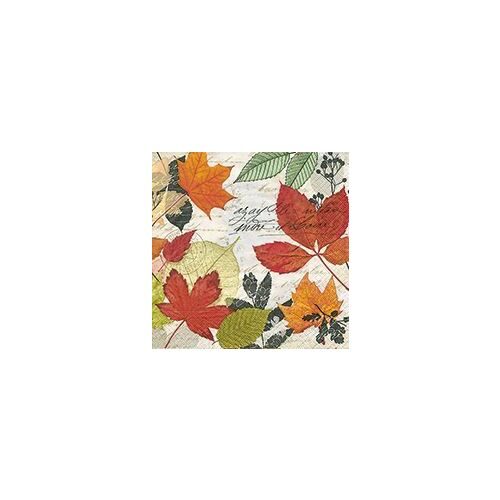 Serviette de table Feuilles (20 pièces)