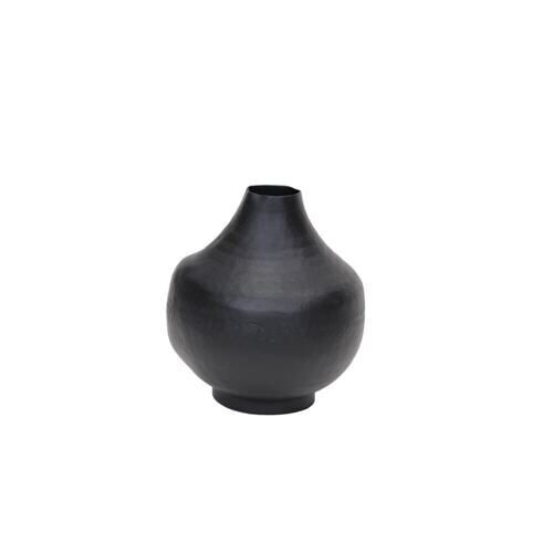 Vase en métal Alu/Blacky 