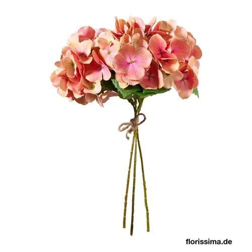 Bouquet d'hortensias en plastique Glen 