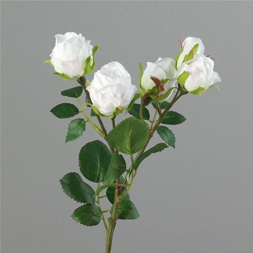 Plastic rose branch mini 