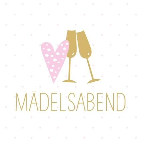 Serviette Mädelsabend (20 Stück)