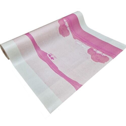 Soie fleurie Flamingo/papier d'herbe (9 kilogrammes)