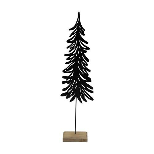 Metall Tannenbaum Silhouette 