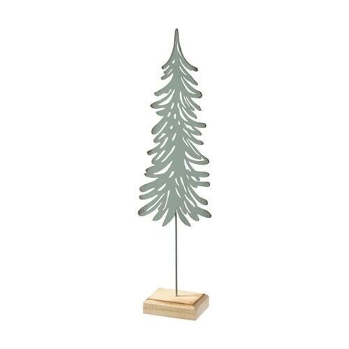 Metall Tannenbaum Silhouette (2 Stück)