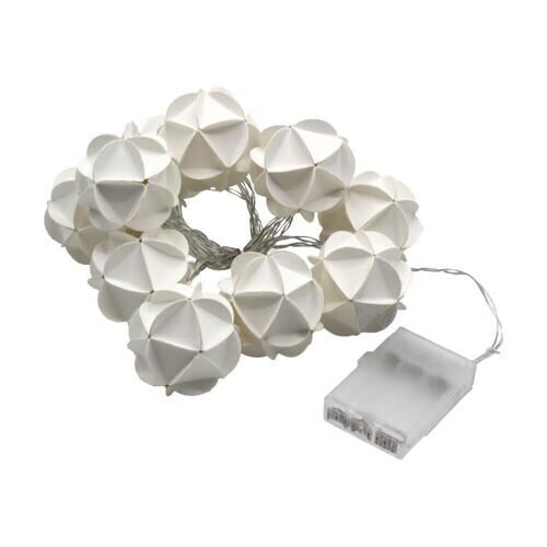 Guirlande lumineuse LED Papier Boule de fleur 