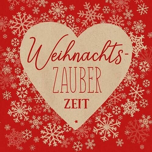 Weihnachtsserviette Weihnachtszauberzeit (20 Stück)