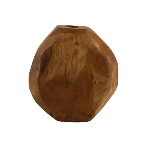 Holz Vase Teak/Oiled 