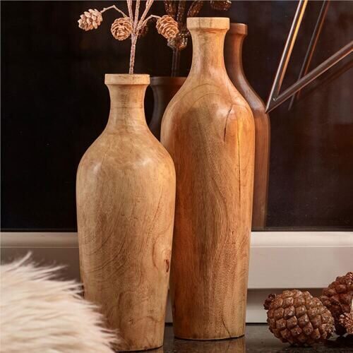 Holz Vase Style 