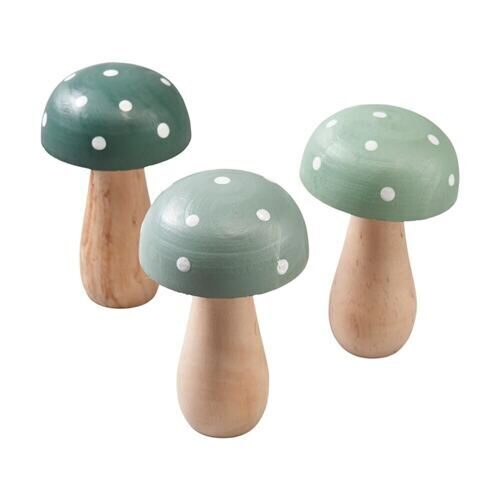 Bois Champignon Verde (3 pièces)