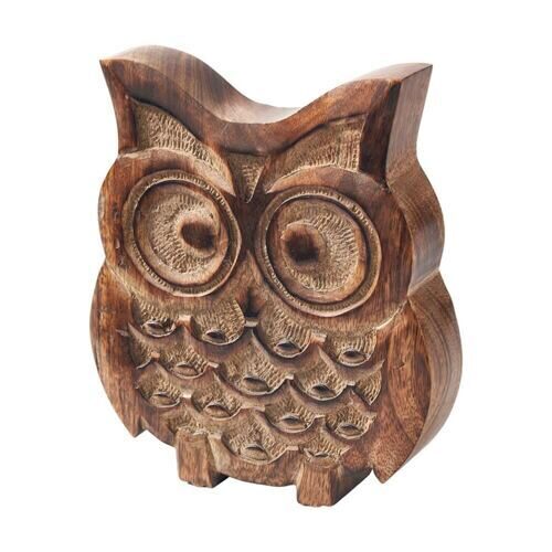 Hibou en bois Elsa 