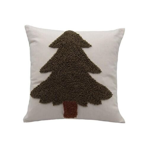 Tissu Coussin Sapin 