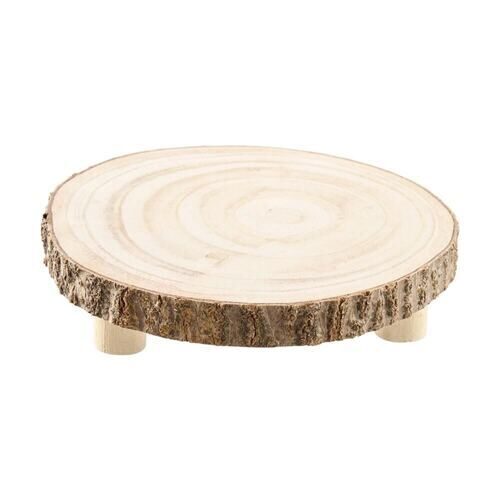 Plateau en bois Disque 