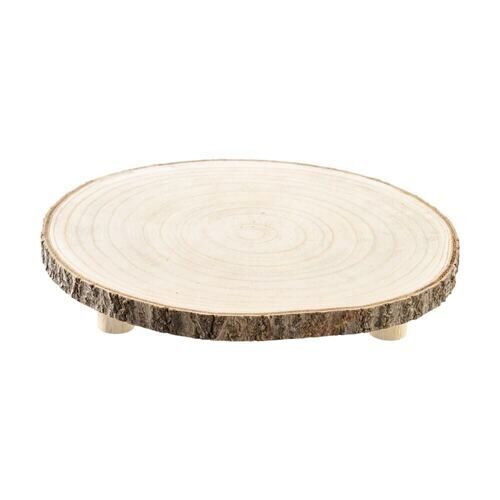 Plateau en bois Disque 