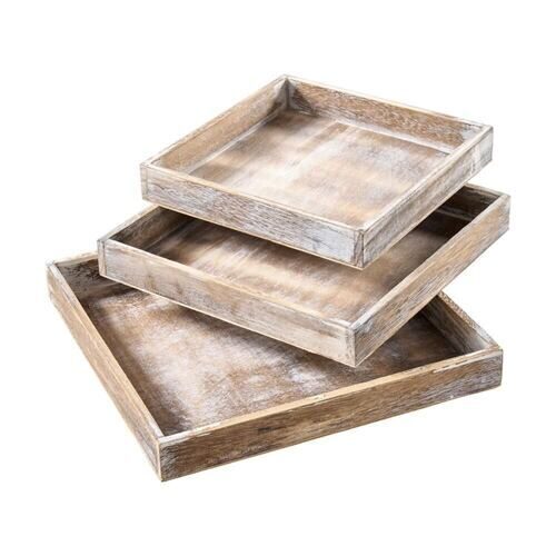 Plateau en bois Quadro 