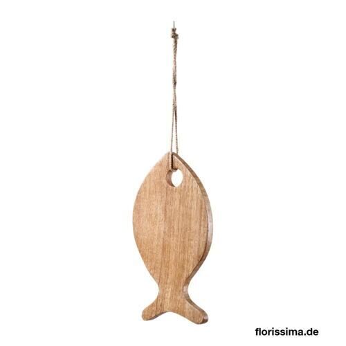 Holz Fisch M/Mangoholz 