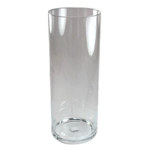 Vase cylindrique en verre Luna 