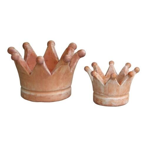 Couronne en terre cuite King 