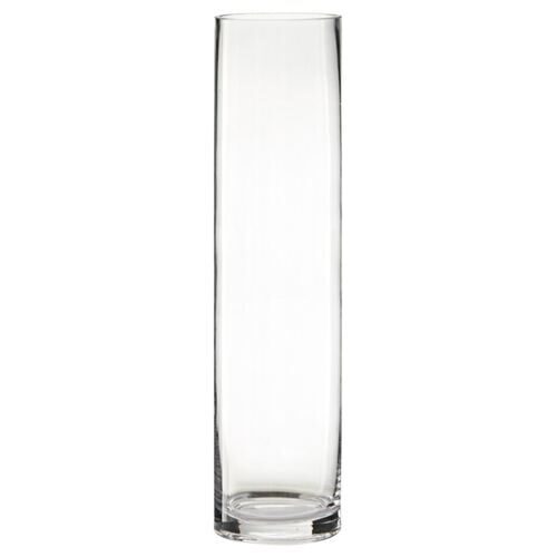 Vase cylindrique en verre Cyli/Nord 