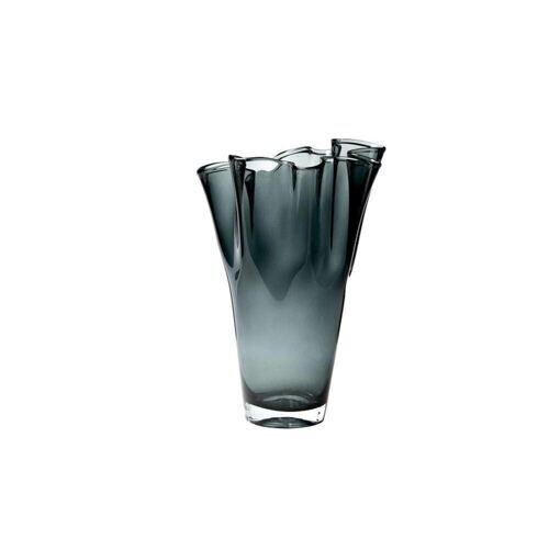 Glas Vase S/Wave 