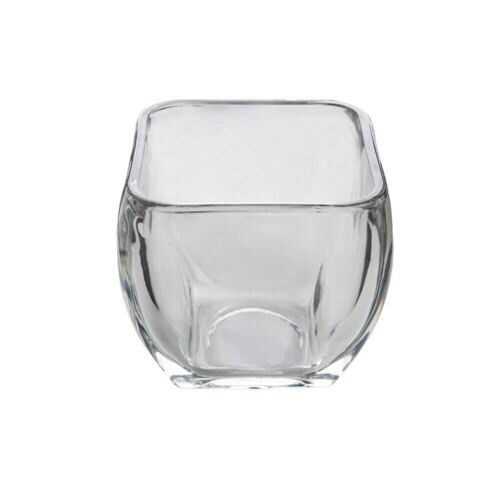 Glas Würfel Votive/Promotion (12 Stück)