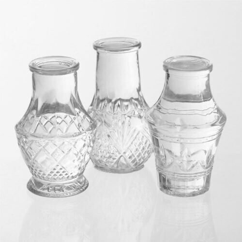 Glas Vase Mini (12 Stück)