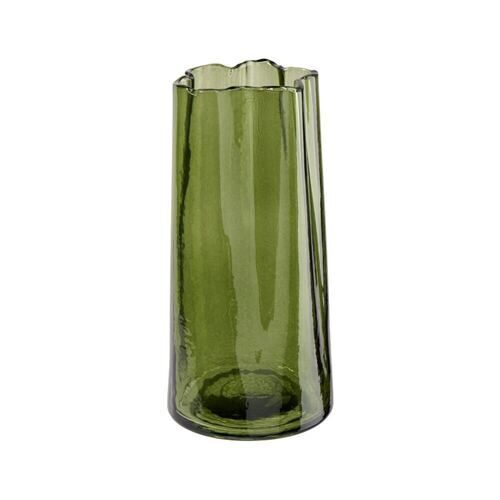 Glas Vase Wrinkle 