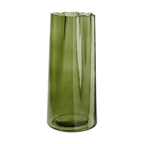 Glas Vase Wrinkle 