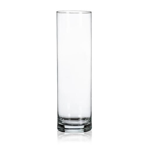 Vase cylindrique en verre Aaron (12 pièces)