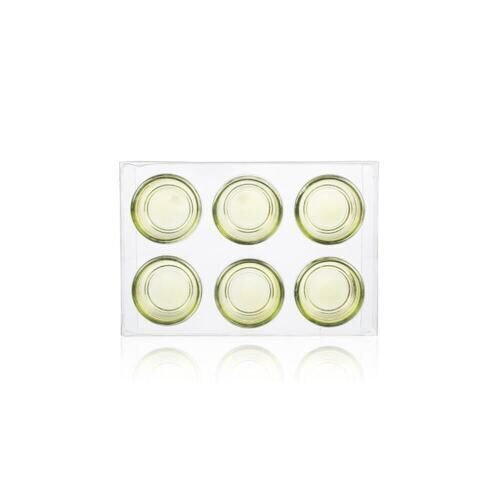 Glass tealight cup Basic (6 pieces)