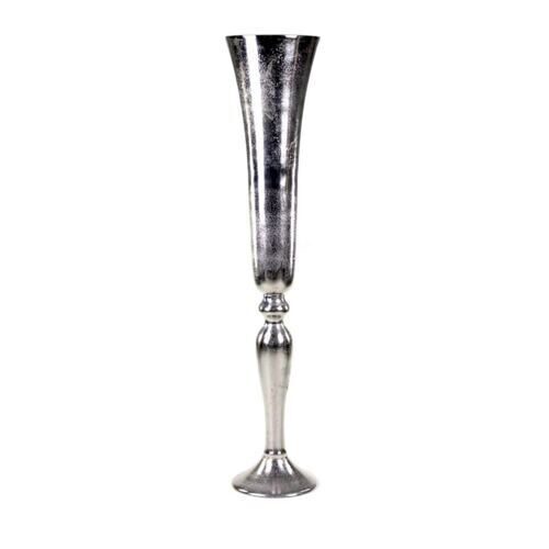 Metall Vase Alu/Slim/Nickel 