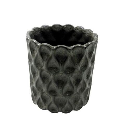 Keramik Vase Tropfen/Ornament (2 Stück)